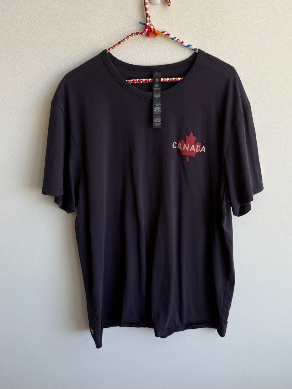 Lulu Lemon Team Canada Men's Jersey  T-Shirt
